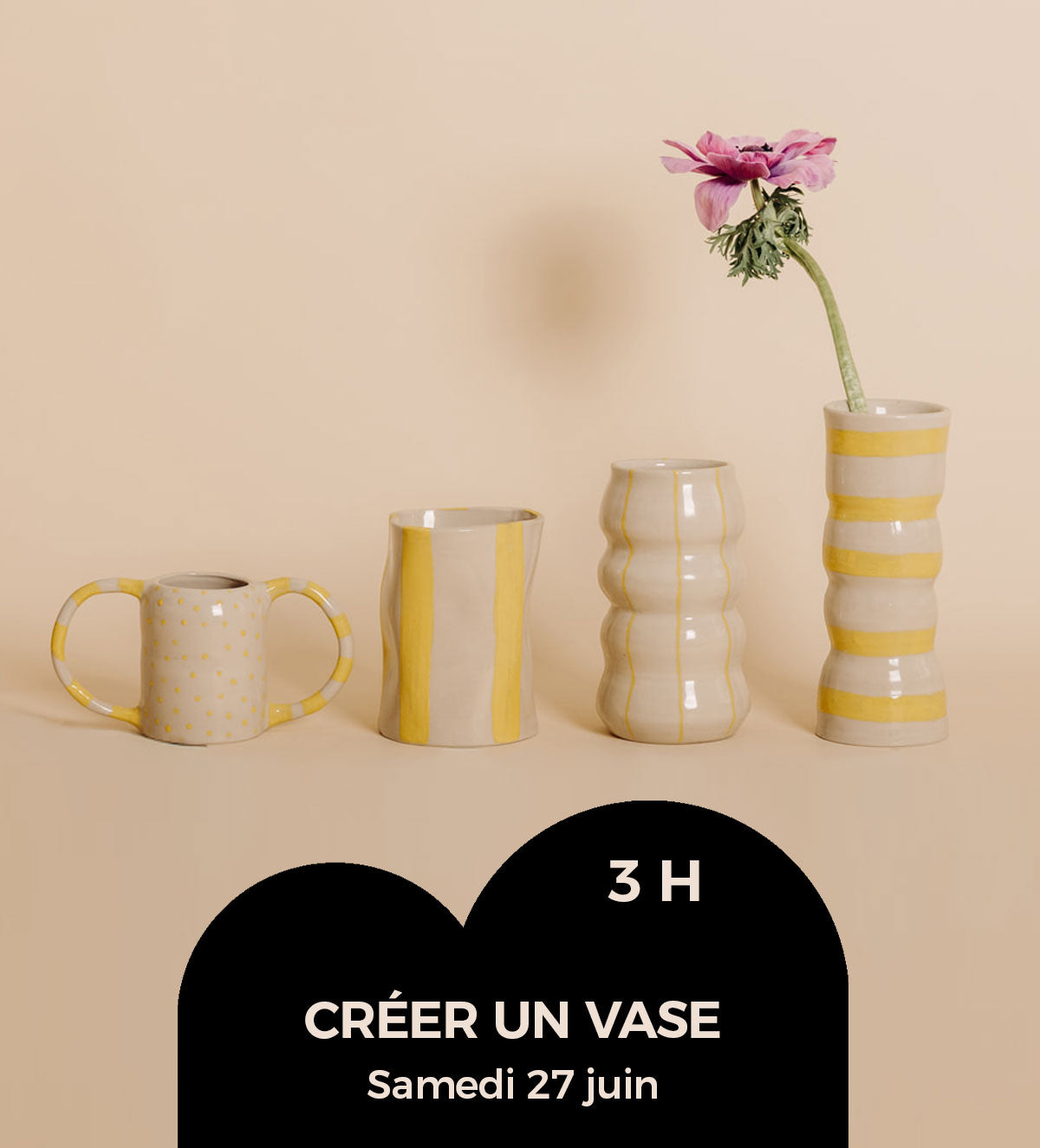 STAGE CREER UN VASE
